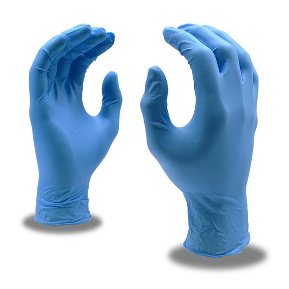 科尔多瓦安全Nitri-Cor®敏捷,一次性丁腈手套的大小