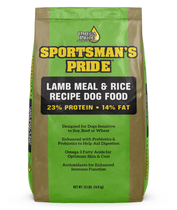 阳光米尔斯羊肉粉和大米公式狗粮33磅